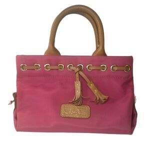 Vintage Dooney & Bourke Pink Mini Purse